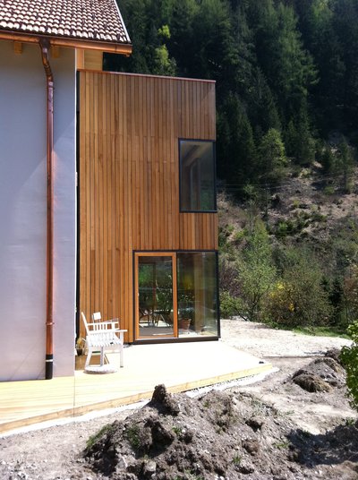 Holzverkleidung Fassade